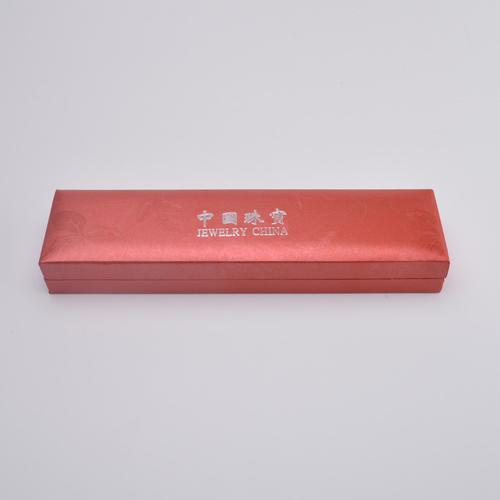 厂家直销批发供应珍珠珠宝首饰品包装盒红色长型珍珠项链盒子定制
