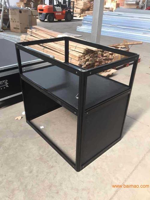 工厂销售简易折叠展示柜珠宝多功能黑色折叠柜